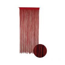 Türvorhang String-Mohn Confortex für Tür - 90 x 200 cm - rot