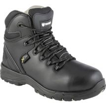 Women's Metatarsal Safety Boots, Black, Size 8 - Tuffsafe