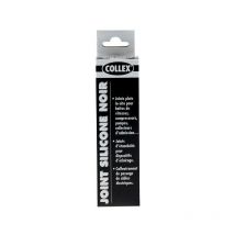Tui-tube 80ml de joint silicone noir pour entretien et réparation moteur - Collex GEB