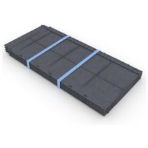Tuile de couverture en plastique recyclé Tuilix (Lot de 8)