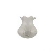 Tulipa de cristal CRISTINA mate 14x13cm boca 5cm