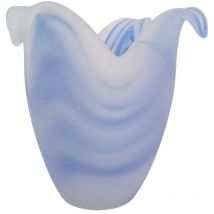 Tulipa de cristal lilium azul lineal 10x12cm