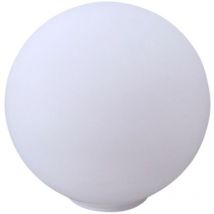 Tulipa de cristal Opal mate 14x14cm apertura 5cm