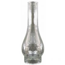 Paralume in vetro quinqué sorolla trasparente 7x21cm apertura 3,5cm