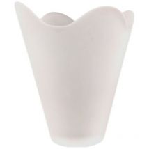 Abat-jour en verre Alpe 11x10cm ouverture 3cm