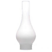 Abat-jour en verre quinqué sorolla mat 9x21cm ouverture 7cm