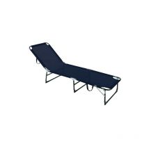 Cama plegable zaria texaline azul oscuro - TRANSA100