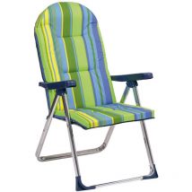 Tumbona aluminio doble tapa