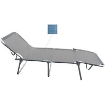 Tumbona plegable azul playa mod. Trieste