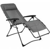 Tumbona Relax para camping Westfield Color - Gris oscuro