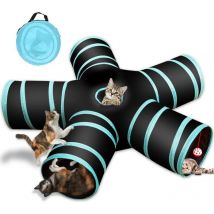 Tunnel de jeu pour chat, jouet pour chat, jouet pour chien, tunnel de jeu à 5 voies, tube de tunnel de jeu pour animaux de compagnie, pour chat,