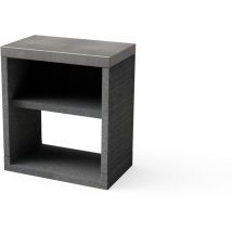 Module de support Plaques de cuisson kitaway electric pour Barbecue en Béton Préfabriqué (Blanc, Gris - 84 x 63 x 63 cm) - Usage Extérieur - Tuozi