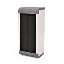 Module latéral sud stall pour Barbecue en Béton Préfabriqué (Blanc, gris, noir - 81 x 60 x 60 cm) - Usage Extérieur - Tuozi