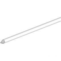 Türanschlagdichtung 232 diy Länge 6 m Breite 9,5 mm selbstklebend Silikon blank weiß