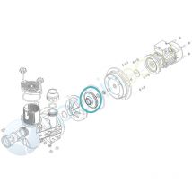 Turbine ø 103 x 6 pour pompe Série HPS050 Hydroswim