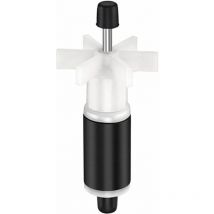 Turbine de rechange pour pompe à eau, rotor de rechange pour filtre de réservoir d'aquarium pour pompe de bassin - Noir