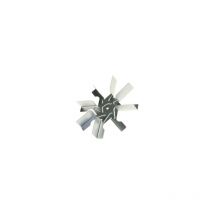 Turbine de ventilateur en metal d'origine (481251528106) Four micro-ondes bauknecht, ikea Whirlpool Whirlpool