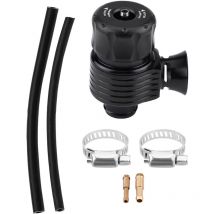 Jeffergarden - Turbo Blow Off Valve 25mm 1inch Car Turbo Blow Off Valve Dump Valve Adapter Kit avec 2pcs Adapter + 2pcs Clamp + 2pcs Hose(Horn)