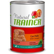Natural Trainer adulto medium & maxi pollo kg 0.4 umido
