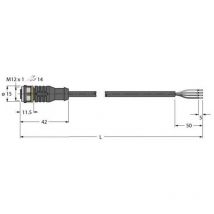 Turck 6625765 Cavo di collegamento per sensore o attuatore 0.50 m Numero di poli: 4 1 pz.