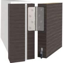 Athmer - Türdichtung Schall-Ex L-8/30 ws 1-seitig Länge 958 mm Breite 8 mm Aluminium silber silber Holztüren links/rechts