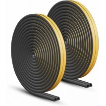 Türdichtungsstreifen, Fensterdichtungsstreifen für Türen und Fenster – selbstklebender Schaumstoff-Dichtungsstreifen, Türdichtung, schalldichter