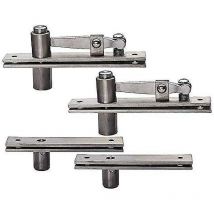 Türdrehscharniere, robuste, versteckte Bücherregalscharniere, geheime Türscharniere, 360-Grad-Achse (2 Stück) –