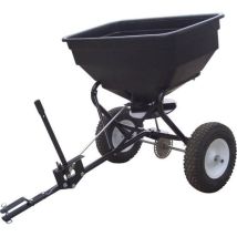 Épandeur Rotatif À Tracter Capacité Maximale 56 Kg Avec Débit Réglable, Largeur D'Épandage De 2,5 À