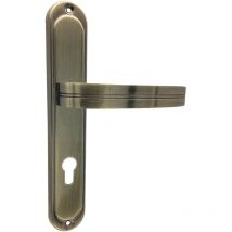 Domino - Türgriff 72 Drückergarnitur pz Profilzylinder Set Türdrückergarnitur dekan M3