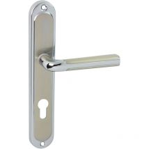 Domino - Türgriff 72 Drückergarnitur pz Profilzylinder Set Türdrückergarnitur rio M6/M9