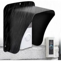 XVX - Türklingelabdeckung, wasserdichte Metallabdeckung, kabellose Türklingel für Videokamera, Gong-Taste, kabelloser Türklingelring