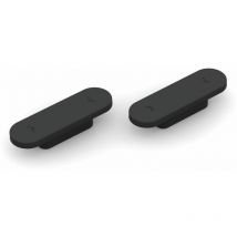 Türmagnet Magnotica Pro e, 73 x 22 mm, Abdeckkappe oval, Zamak schwarz