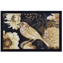Türmatte - 'Golden Bouquet' - Anthrazit - 40x60 cm