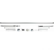 Geze - Türschließer ts 5000 ECline ism, en 3-5, 2-flg. Gleitschiene, silber
