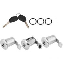 Türschlösser citroen c1,Barrel Car Lock Zylindersatz Car Auto Barrel Lock 252522 Autotürschloss Zylindersatz mit Schlüsseln für Partner Citroen