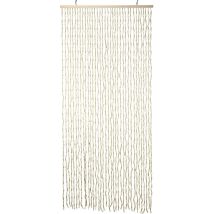 Beige Schnurvorhang 90 x 200 cm – Leicht zu montieren – Hohe Materialqualität – Funktionalität und Belüftung – Einfach zu reinigen