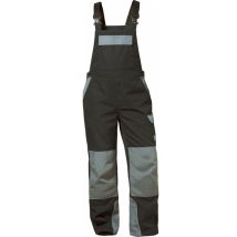 Tuta Everton – Dimensione 54 – Nero / Grigio – 65% poliestere, 35% cotone – 100% poliammide – Cerniera YKK