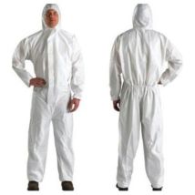 Tuta Monouso Dpi Cat.iii Tipo 5/6 Ce-0624 Tg. Xl Bianco