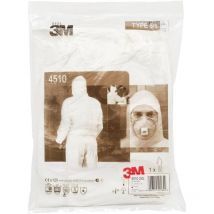 4515B2XL Tuta di protezione 4515 Taglia: xxl Blu - 3M