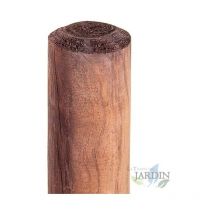 Tuteur en bois 150 cm ø 8 cm Tuteurs avec Pointe Poteaux en Bois Piquets de Fixation Piquets de Jardin