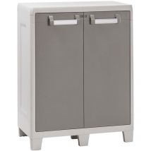 Toomax - Tuttopische Garderobe niedrig leckbar mit 2 einstellbaren Regalen und 2 städtischen Spielern xl