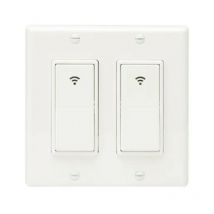 Interruttore Push Smart Wifi e Bluetooth Dimensione: 2 Pulsanti - Tuya