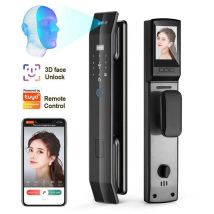 Serratura Smart WiFi con Riconoscimento Facciale 3D e Videocitofono - Tuya