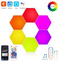 Tuya - Smart WiFi Luci Esagonali Modulari a led 6