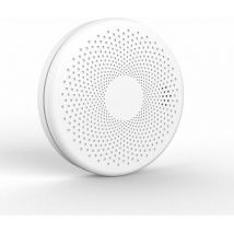 Tuya WiFi 2 en 1 Détecteur de monoxyde de carbone de fumée intelligent Alarme incendie pour usage domestique Détecteur de fumée Capteur Son et