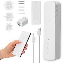 Tuya WIFI M515EGB Intelligent Pull Bead Curtain Motor Intelligent Home Household Hotel Electric Curtain Motors APP Control Remote-Control Voice