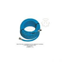 Inferramenta - Tuyau d&39air comprimA 8x13 rouleau 10 mt f1 / 4 maille flexible pvc avec raccords pour compresseur