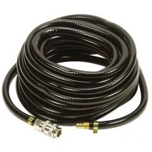 Tuyau d'air en caoutchouc de 20 mètres, ø 6 x 11 mm, idéal pour une utilisation industrielle et en atelier, flexible, parfait pour les outils