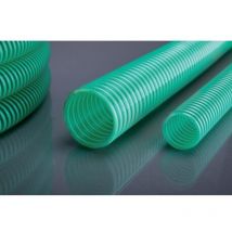 Heliflex - Tuyau aspiration APDatec 10vert/trans. 50x3,4mm 25m