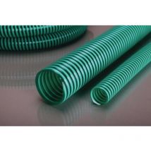Heliflex - Tuyau d'aspiration et de convoyage atec 10 d. intérieur 50 mm vert 3,4 mm longueur 50 m